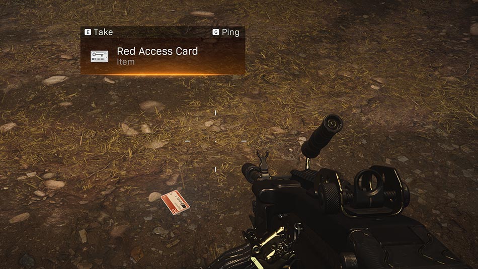 Call of Duty Warzone Red Access key