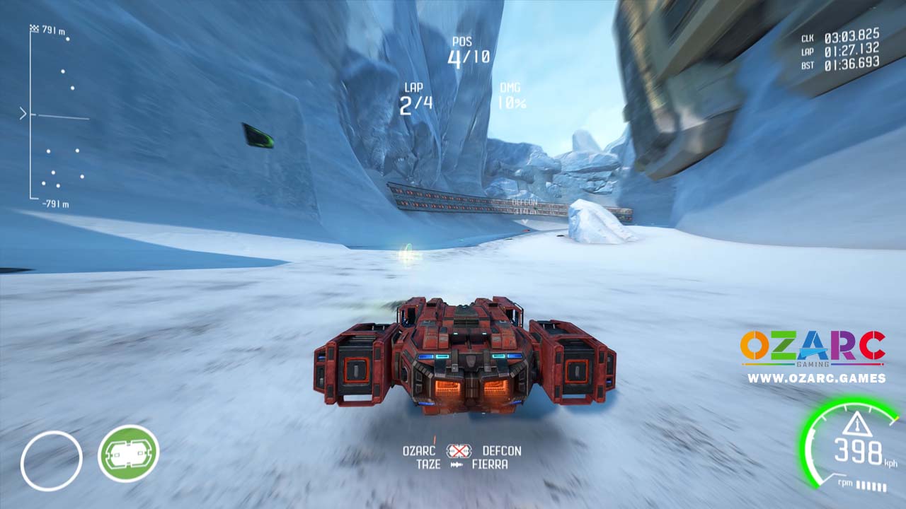 GRIP Combat Racing Review - Ice Environments