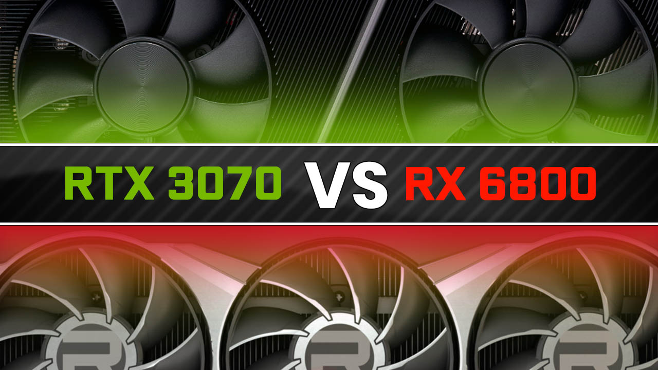 AMD RX 6800 XT vs RTX 3070