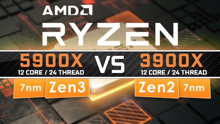 AMD Ryzen 5900x vs 3900x Benchmark Comparison